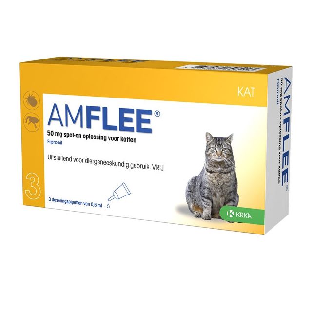 Amflee gatos 3 pipetas