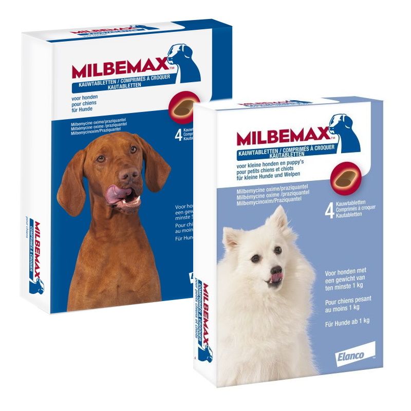 prototipo Advertencia Herméticamente Milbemax comprimidos masticables | perro
